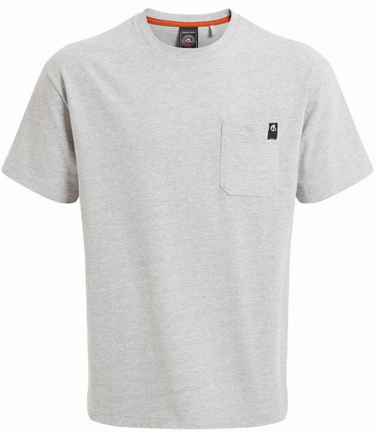 Craghoppers Workwear Wakefield Pocket T-Shirt - Soft Grey Marl (CR701)