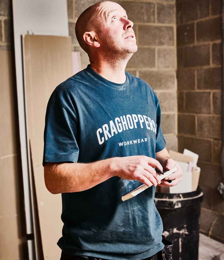 Craghoppers Workwear Batley T-Shirt - Dark Aegean Blue (CR702)