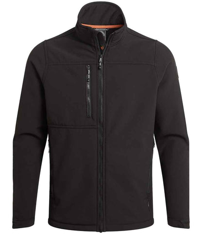 Craghoppers Workwear Whitby Soft Shell Jacket - Black (CR742)