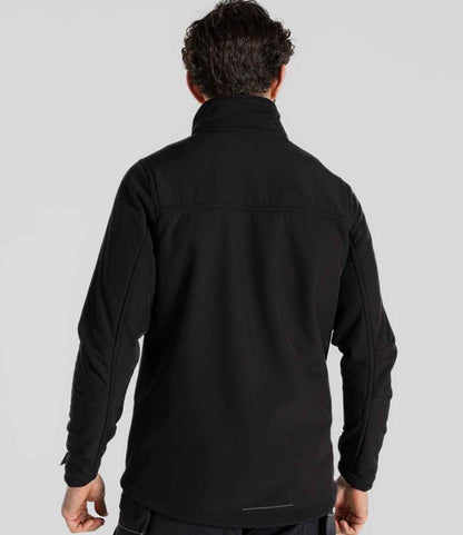 Craghoppers Workwear Whitby Soft Shell Jacket - Black (CR742)