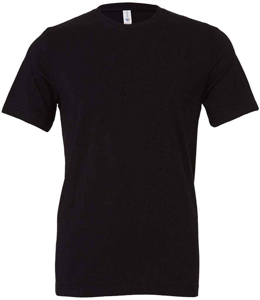 Canvas Unisex Crew Neck T-Shirt - Black (CV3001)