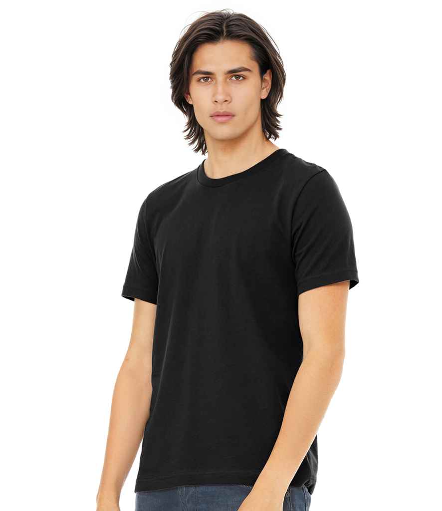 Canvas Unisex Crew Neck T-Shirt - Black (CV3001)