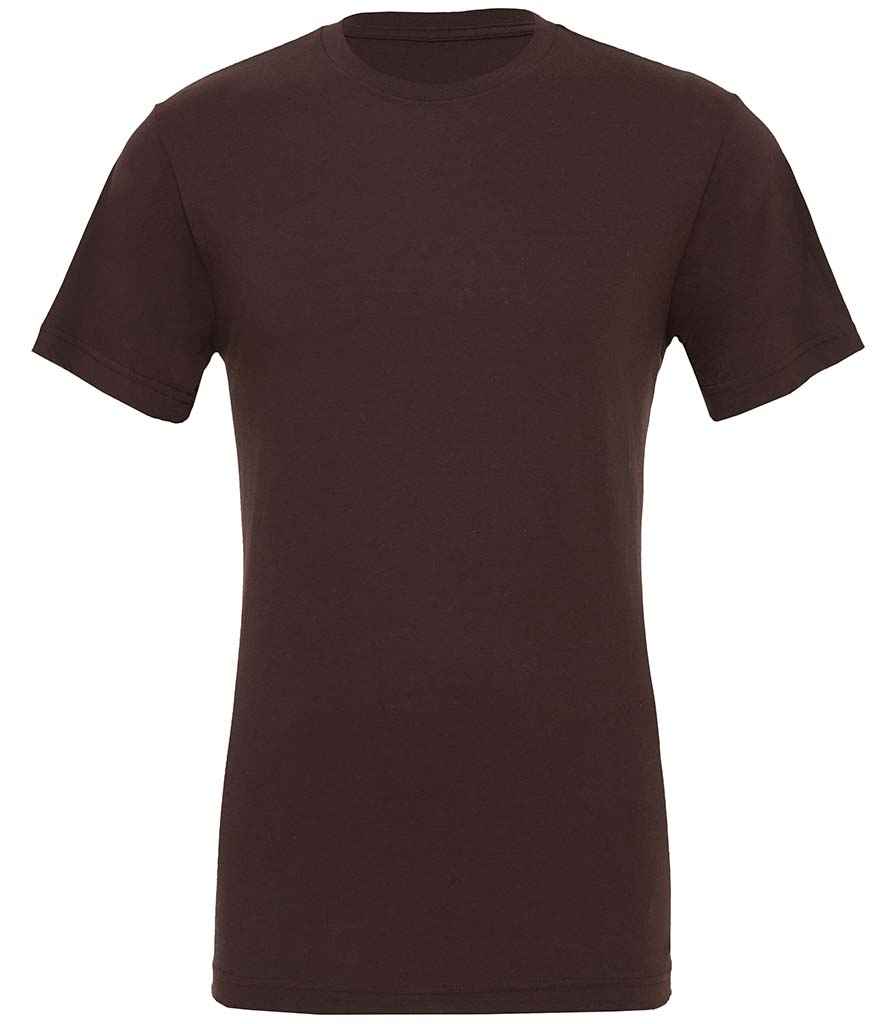 Canvas Unisex Crew Neck T-Shirt - Brown (CV3001)
