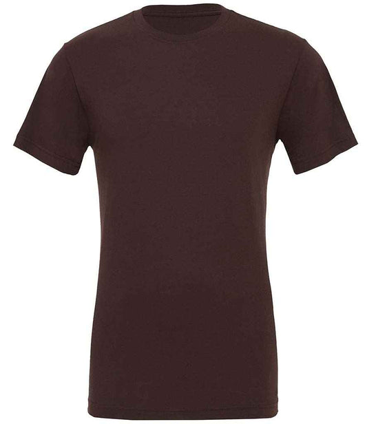 Canvas Unisex Crew Neck T-Shirt - Brown (CV3001)