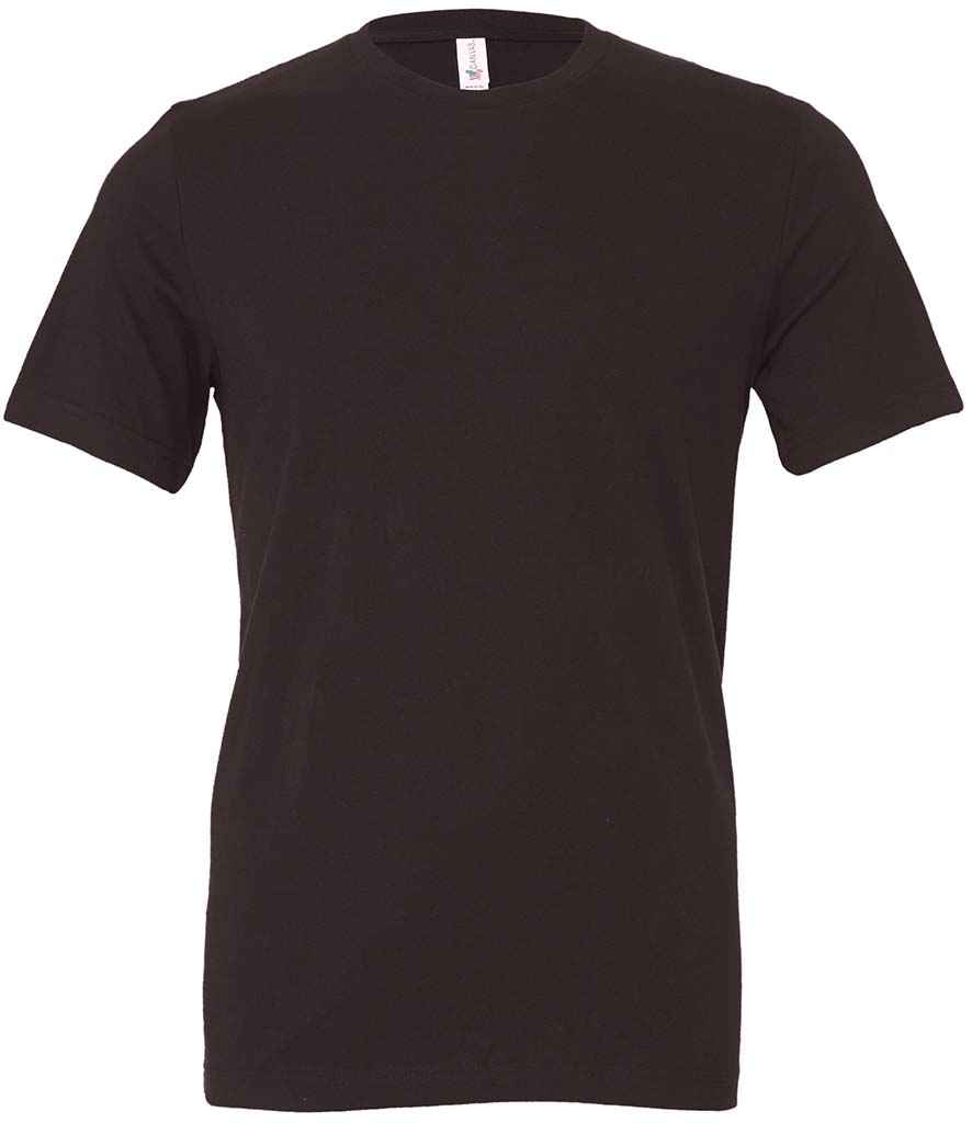 Canvas Unisex Crew Neck T-Shirt - Dark Grey Solid (CV3001)