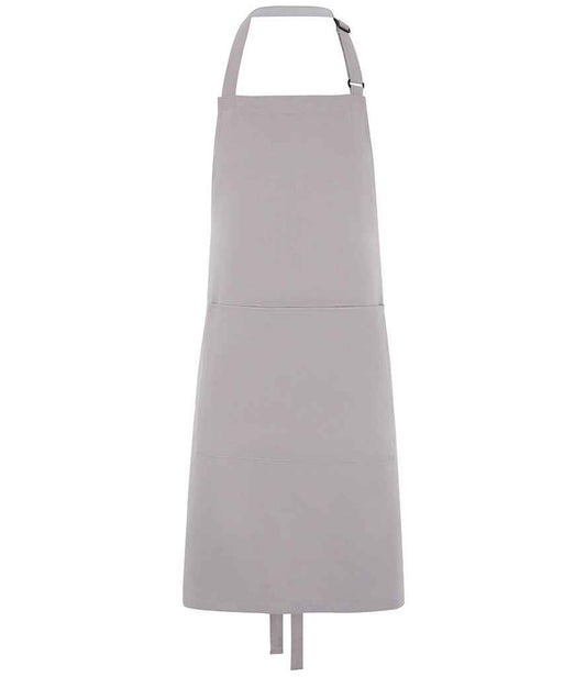 Dennys Polyester Bib Apron with Pocket - Griffin (DE101)