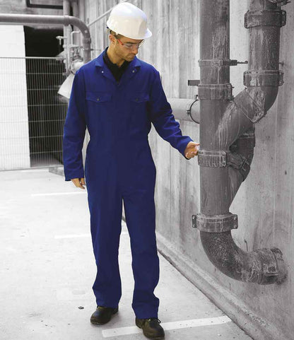 Warrior Warrior Stud Front Coverall - Navy (DV002)