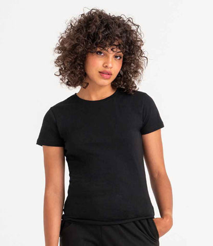 Ecologie Ecologie Ladies Cascades Organic T-Shirt - Jet Black (EA001F)