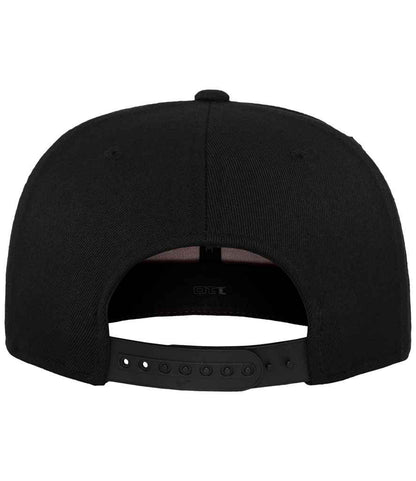 Flexfit Fitted Snapback Cap - Black (F110)