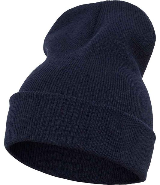 Flexfit Heavyweight Long Beanie - Navy (F1501KC)