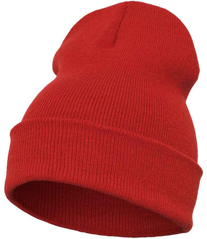 Flexfit Heavyweight Long Beanie - Red (F1501KC)