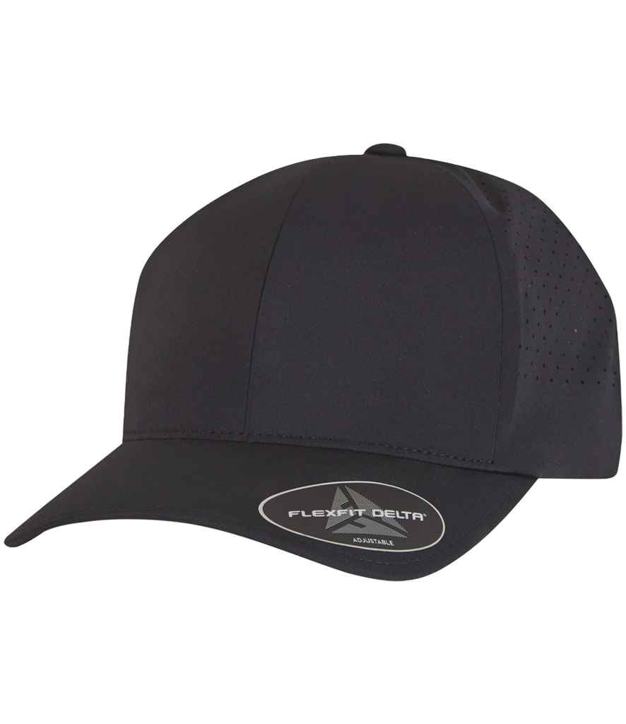 Flexfit Delta® Snapback Cap - Black (F180AP)