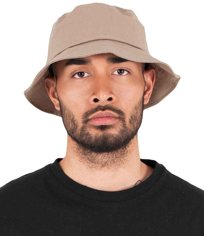 Flexfit Cotton Twill Bucket Hat - Khaki (F5003)