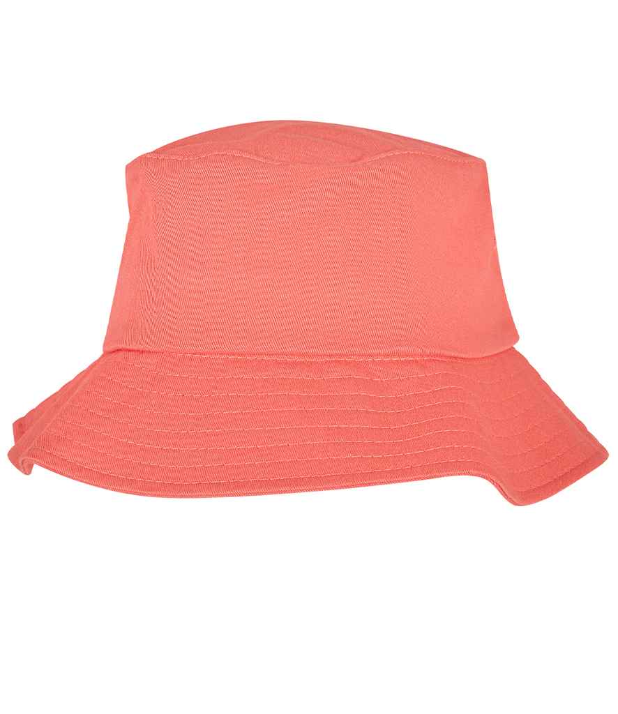 Flexfit Cotton Twill Bucket Hat - Spiced Coral (F5003)