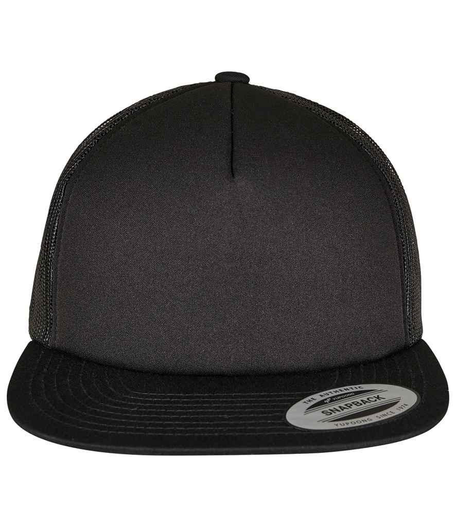 Flexfit Foam Trucker Cap - Black (F6005FF)