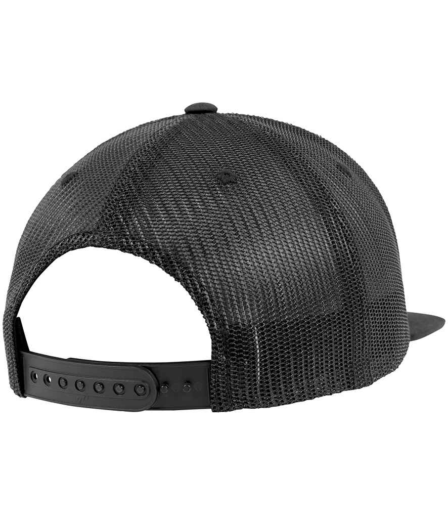 Flexfit Foam Trucker Cap - Black/White/Black (F6005FW)