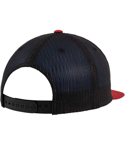 Flexfit Foam Trucker Cap - Red/White/Black (F6005FW)