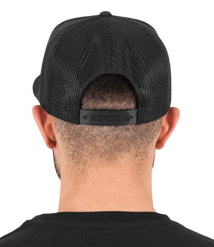 Flexfit Contrast Trucker Cap - Black/White (F6006W)