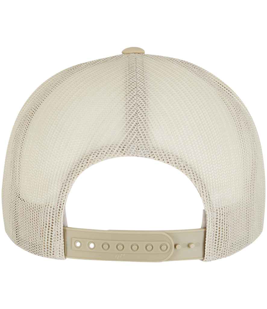 Flexfit Contrast Trucker Cap - Gold/White/Beige (F6006W)