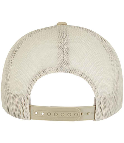 Flexfit Contrast Trucker Cap - Gold/White/Beige (F6006W)