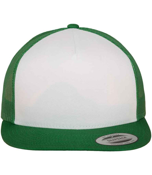 Flexfit Contrast Trucker Cap - Kelly Green/White (F6006W)