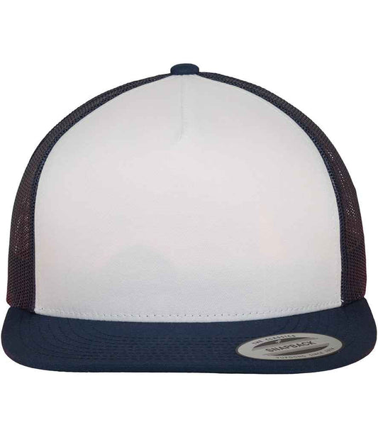 Flexfit Contrast Trucker Cap - Navy/White (F6006W)