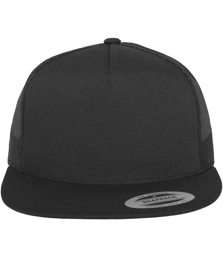 Flexfit Classic Trucker Cap - Black (F6006)
