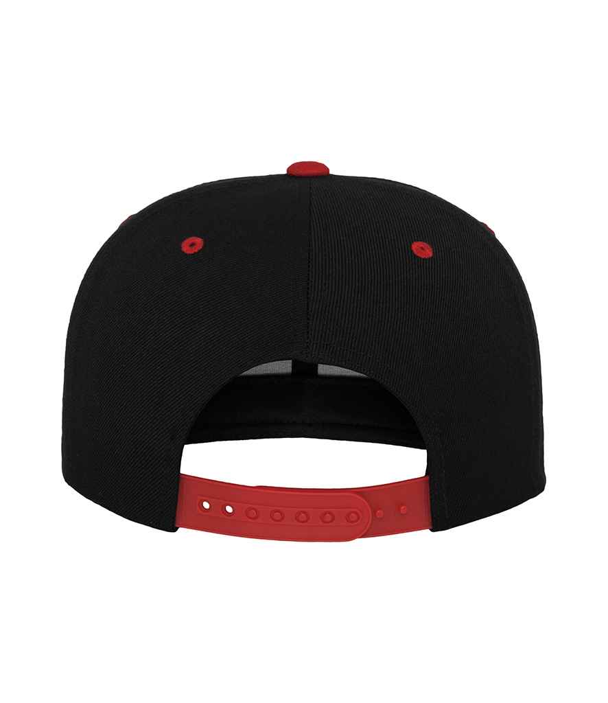 Flexfit Two Tone Classic Snapback Cap - Black/Red (F6089MT)