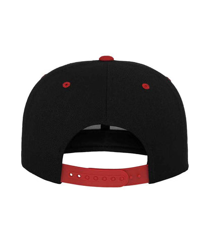 Flexfit Two Tone Classic Snapback Cap - Black/Red (F6089MT)