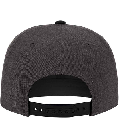 Flexfit Two Tone Classic Snapback Cap - Charcoal/Black (F6089MT)