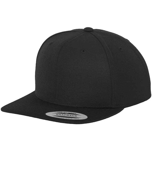 Flexfit Classic Snapback Cap - Black/Black (F6089M)