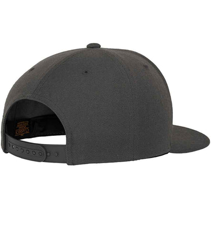 Flexfit Classic Snapback Cap - Dark Grey/Dark Grey (F6089M)
