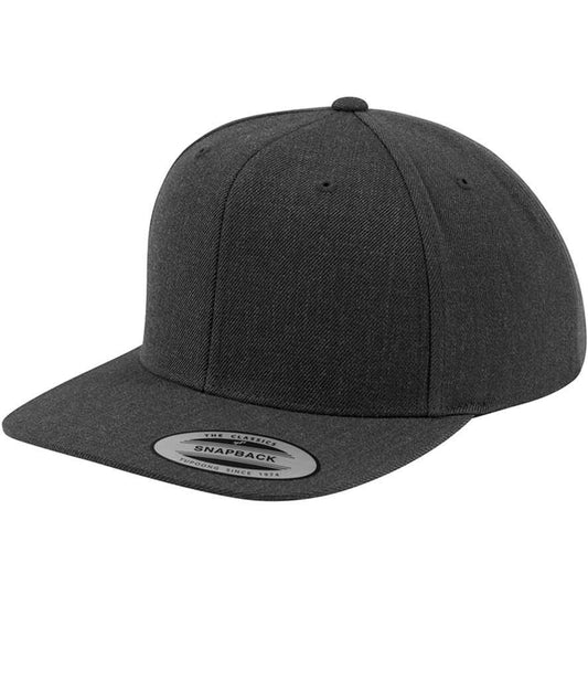 Flexfit Classic Snapback Cap - Dark Grey/Dark Grey (F6089M)