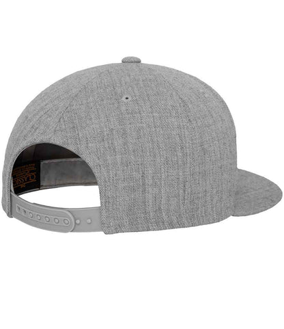 Flexfit Classic Snapback Cap - Heather Grey (F6089M)