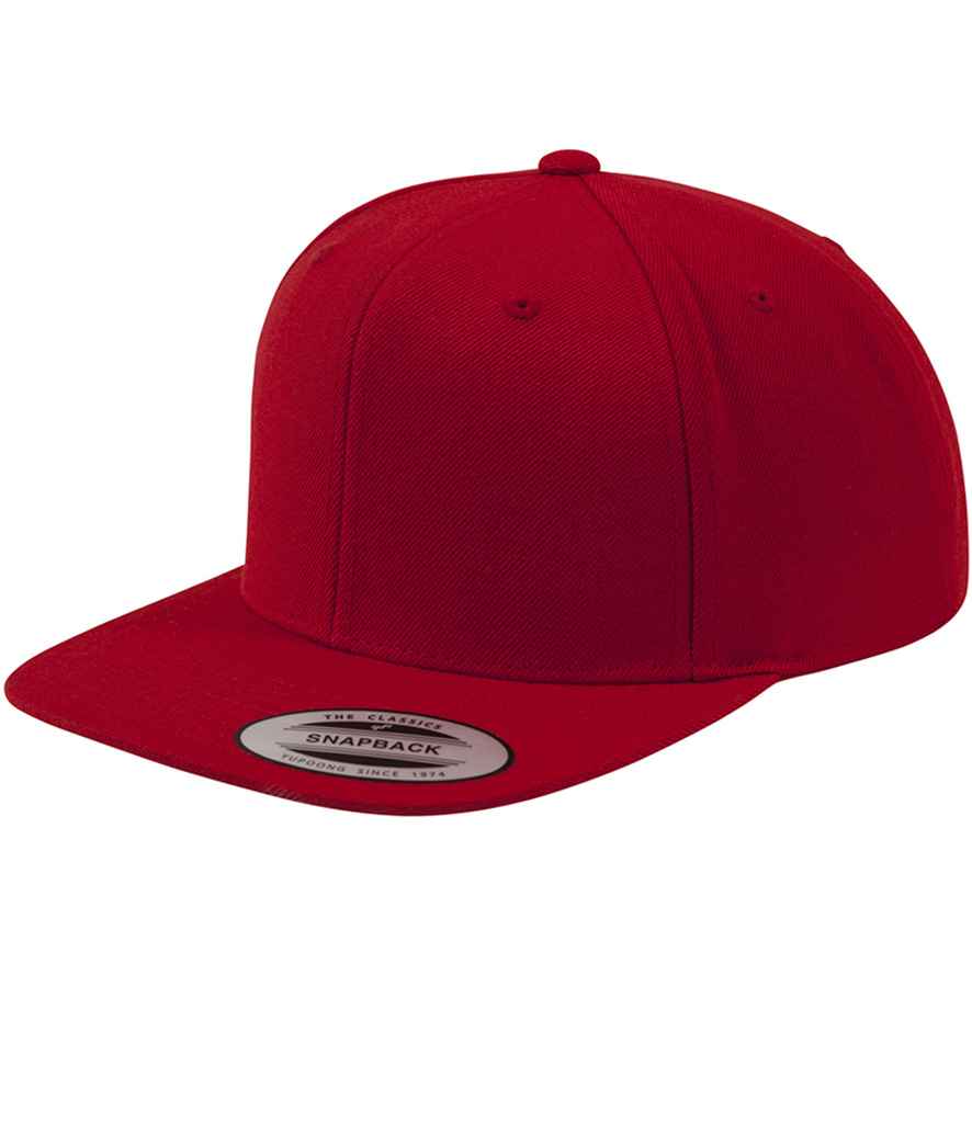 Flexfit Classic Snapback Cap - Red/Red (F6089M)