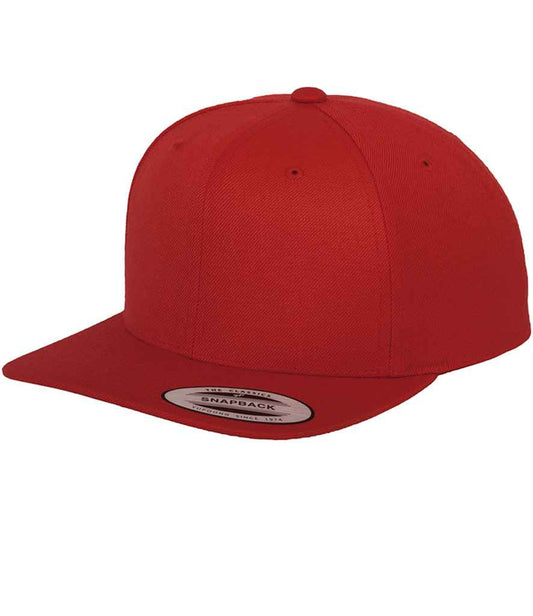Flexfit Classic Snapback Cap - Red (F6089M)