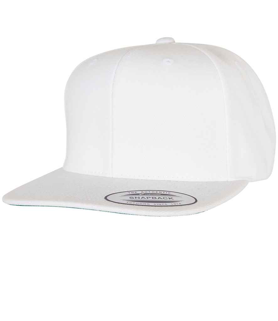 Flexfit Classic Snapback Cap - White (F6089M)