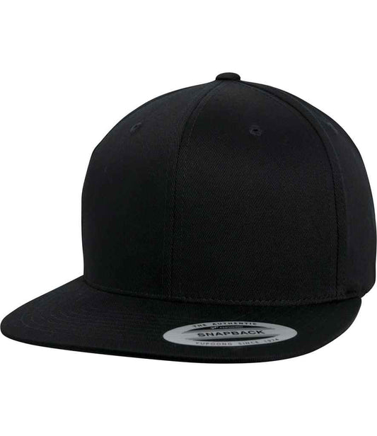Flexfit Organic Cotton Snapback Cap - Black (F6089OC)