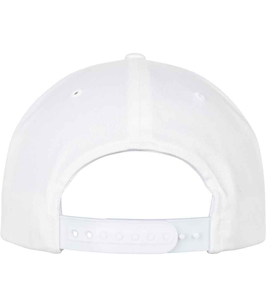 Flexfit Organic Cotton Snapback Cap - White (F6089OC)