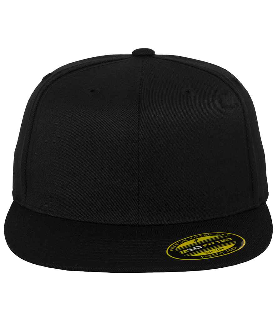 Flexfit Premium 210 Fitted Cap - Black (F6210)