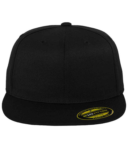 Flexfit Premium 210 Fitted Cap - Black (F6210)