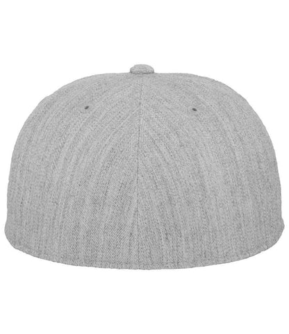 Flexfit Premium 210 Fitted Cap - Heather Grey (F6210)