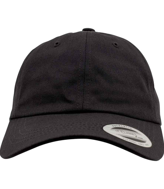 Flexfit Low Profile Cotton Twill Cap - Black (F6245CM)