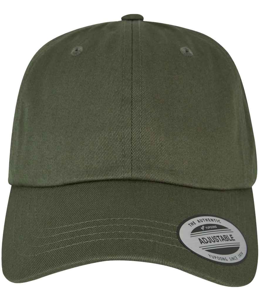 Flexfit Low Profile Cotton Twill Cap - Burnt Olive (F6245CM)