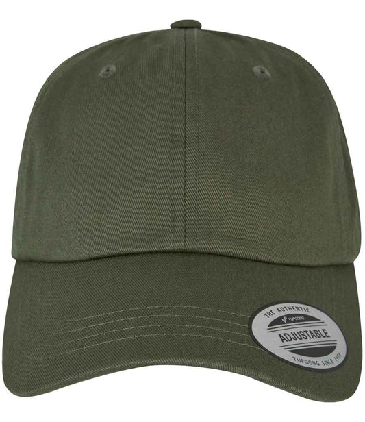 Flexfit Low Profile Cotton Twill Cap - Burnt Olive (F6245CM)