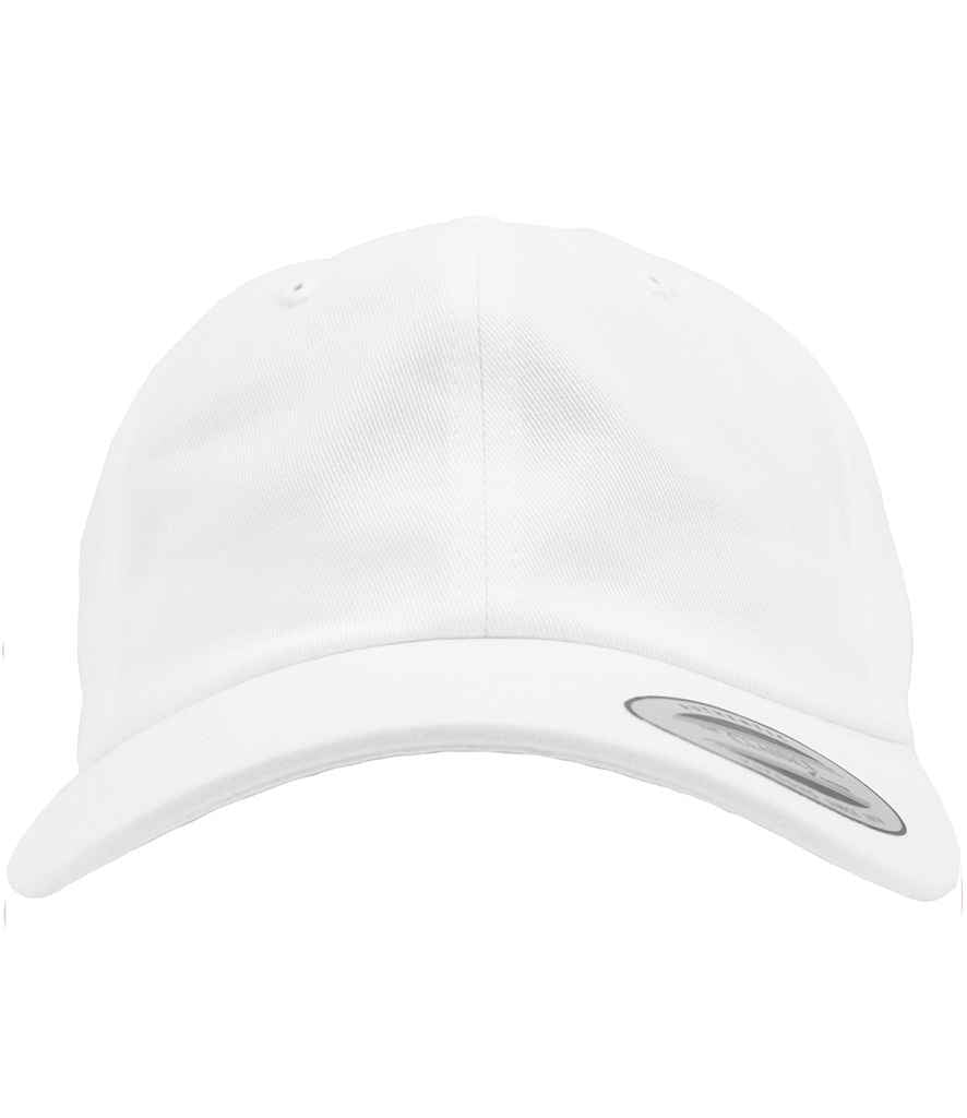 Flexfit Low Profile Cotton Twill Cap - White (F6245CM)