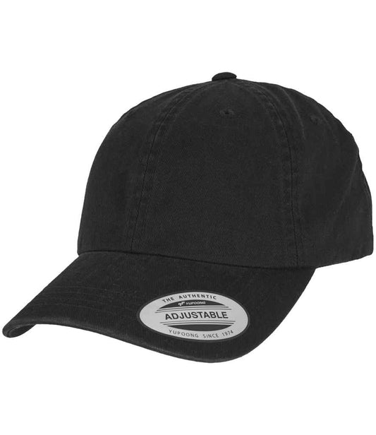 Flexfit Low Profile Garment Washed Cap - Black (F6245GW)