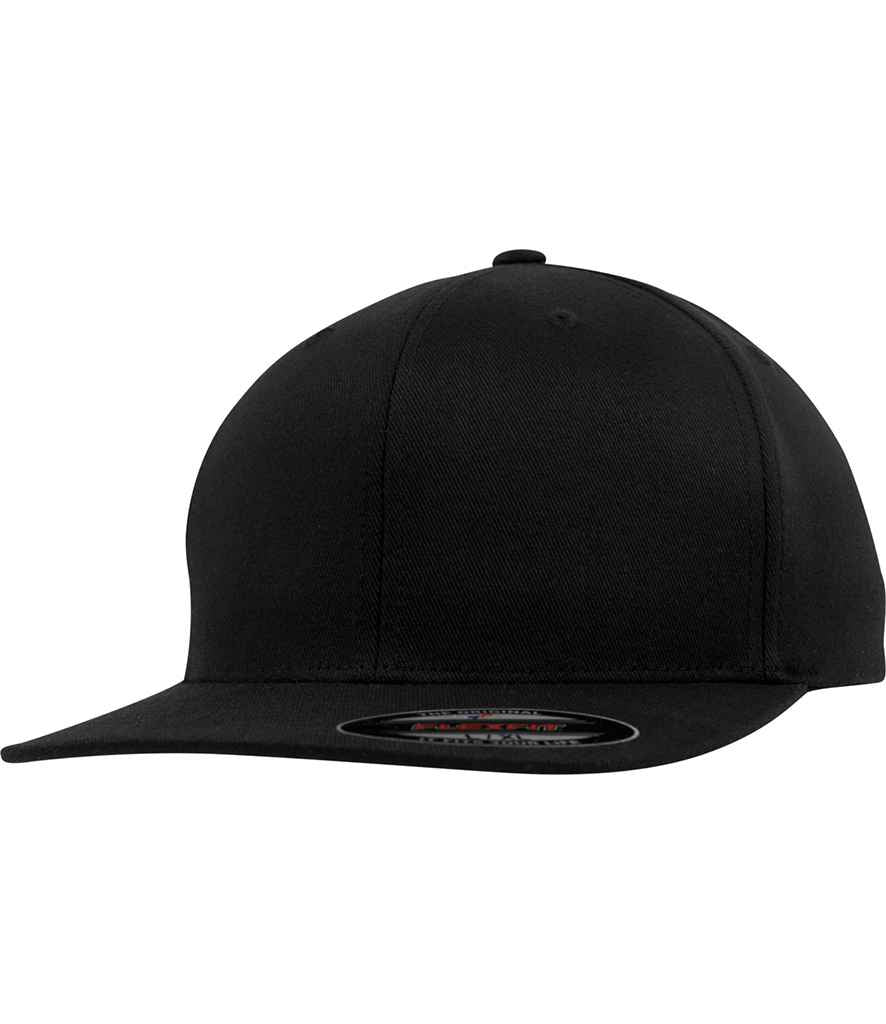 Flexfit Flat Visor Cap - Black (F6277FV)