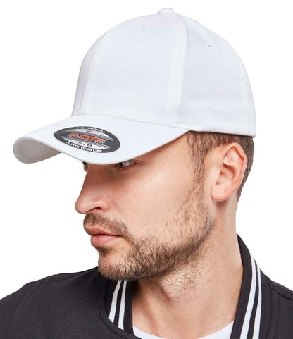 Flexfit Organic Cotton Cap - White (F6277OC)