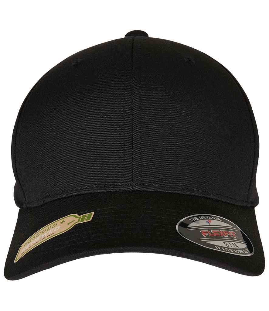 Flexfit Recycled Polyester Cap - Black (F6277RP)